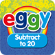 Eggy Subtract to 20 App educational app