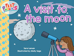 A visit to the moon decodable book