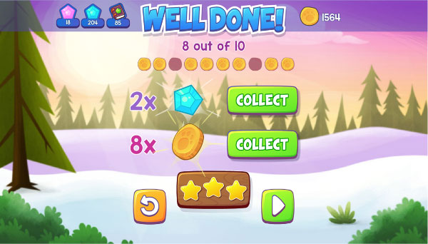 Fast Phonics well done screen