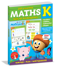 200 Essential Maths Skills for Kindergarten Workbook